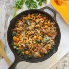 Butternut Squash and Turkey Skillet