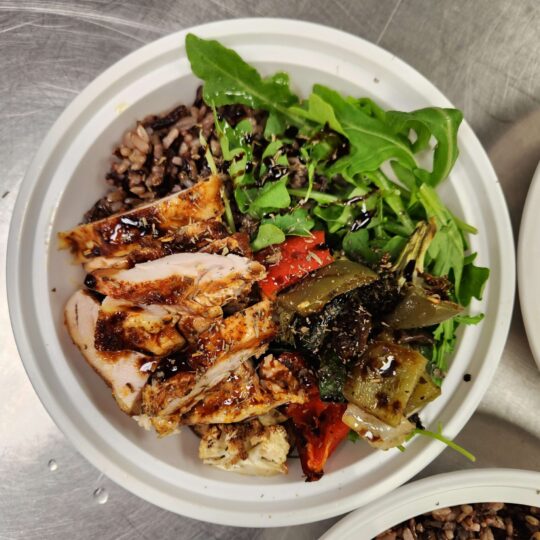Salad of the Moment: Balsamic Chicken Wild Rice