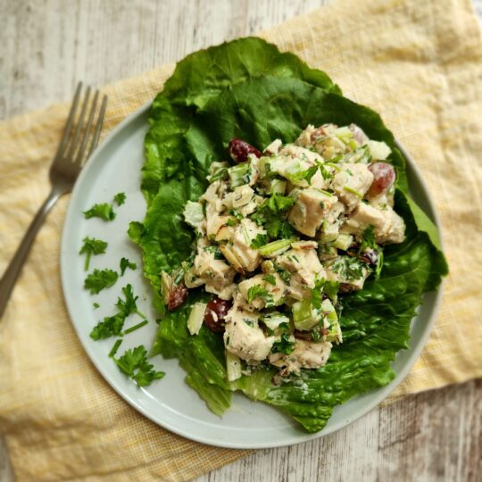 Chicken Salad Lettuce Wraps
