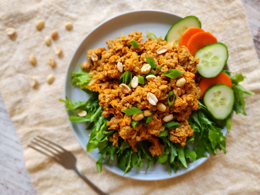 Thai Turkey Lettuce Wraps